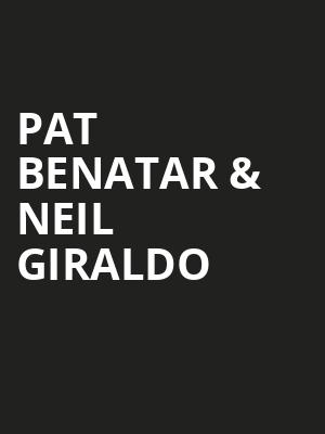 Pat Benatar & Neil Giraldo Poster