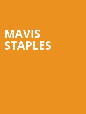 Mavis Staples, Segerstrom Hall, Costa Mesa