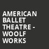American Ballet Theatre Woolf Works, Segerstrom Hall, Costa Mesa